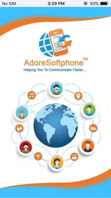Adore SIP Client Screenshots