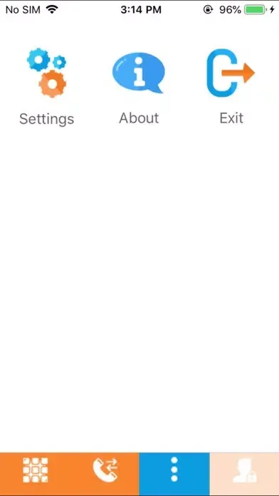 Adore SIP Client Screenshots