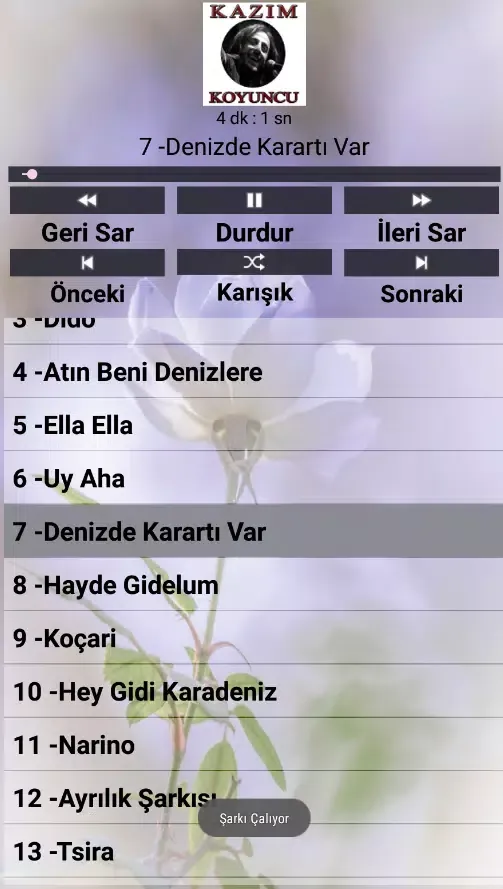 Captures d'écran de Kazım KOYUNCU Şarkıları