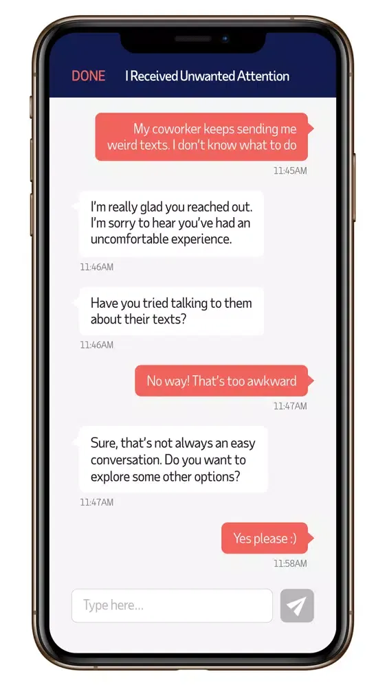 Zrzuty ekranu SaferSpace for safety at work