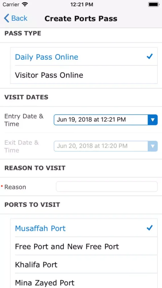 Abu Dhabi Ports Pass 스크린샷