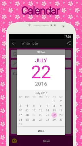 Diary with lock Screenshots