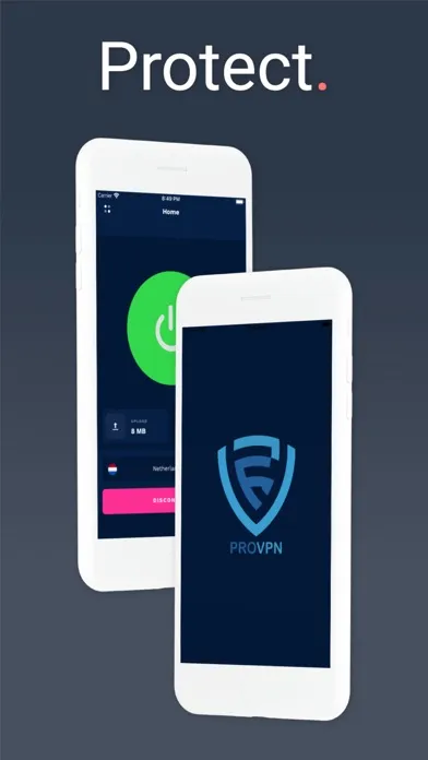 Zrzuty ekranu PROVPN - Fast & Secure