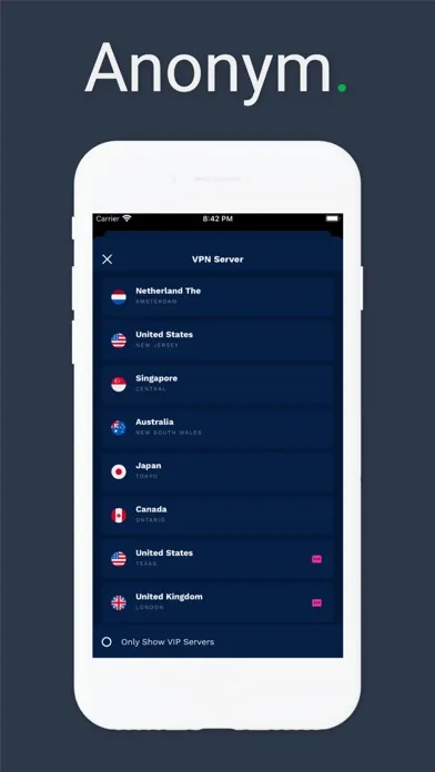 Zrzuty ekranu PROVPN - Fast & Secure