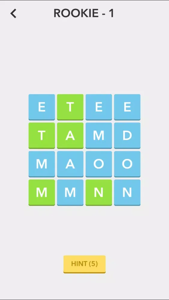 Scramble Squares - Magic Word Square Puzzle Game स्क्रीनशॉट