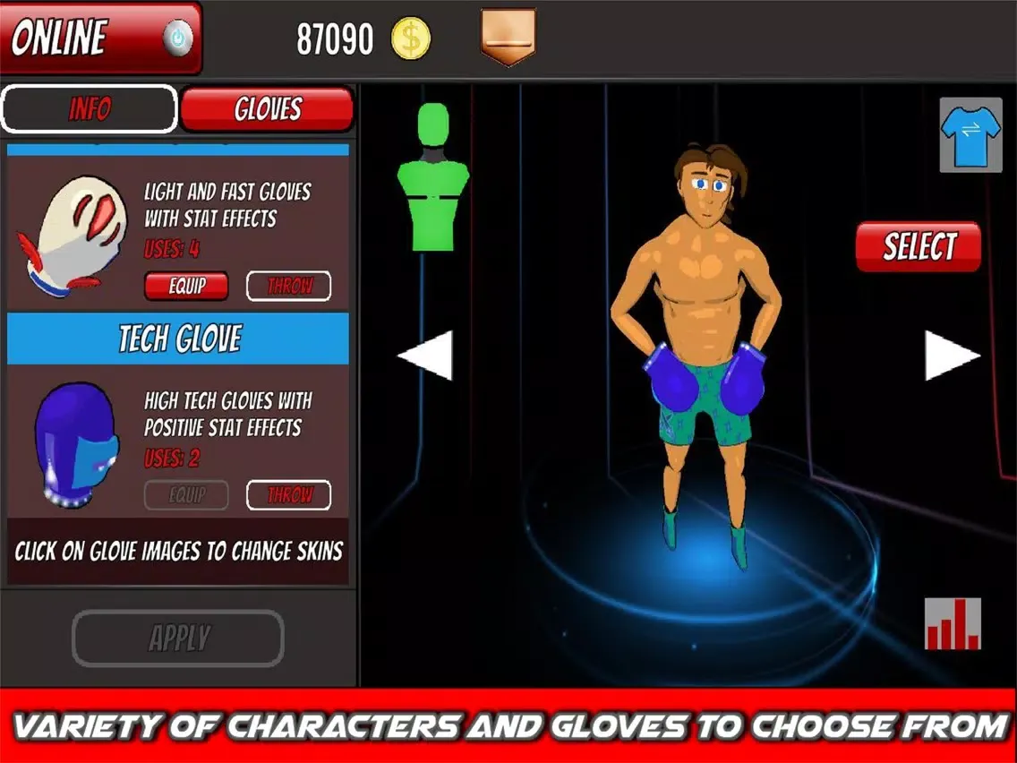 Knockout iPad 應用截圖