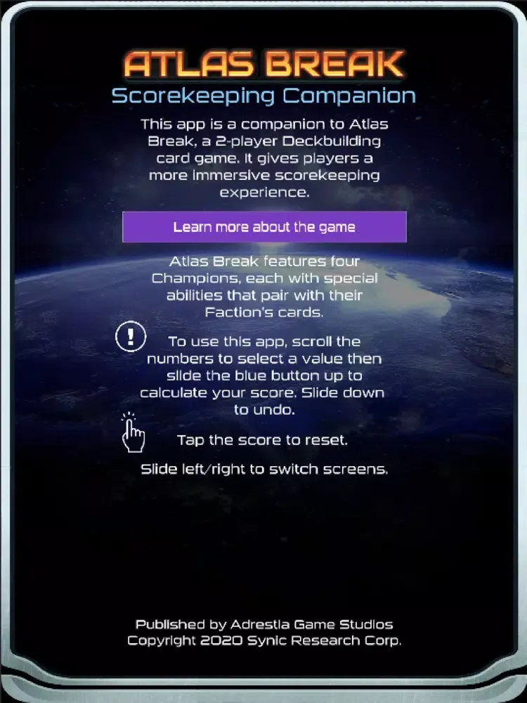 Скриншоты Atlas Break Companion iPad 