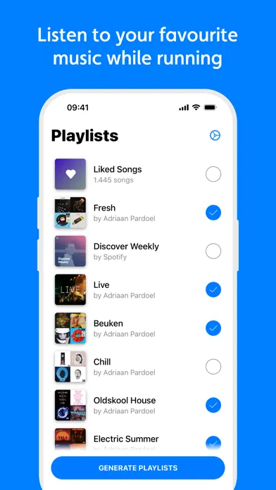 Скриншоты Running Beats BPM for Spotify