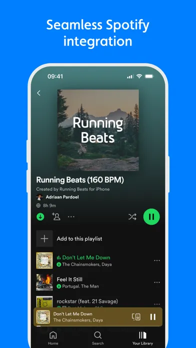 Скриншоты Running Beats BPM for Spotify