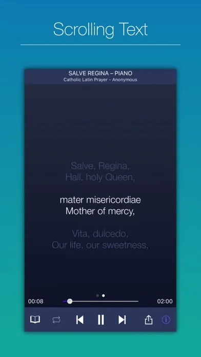 Tangkapan layar Salve Regina