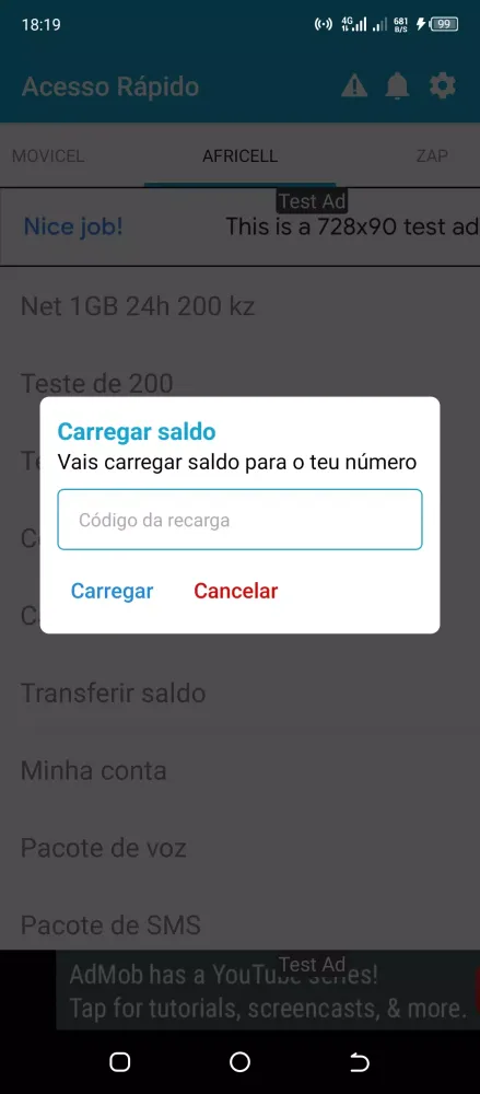 Acesso Rápido Screenshots