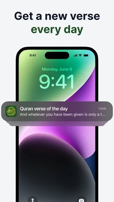 Tangkapan layar Daily Quran - Verse a Day