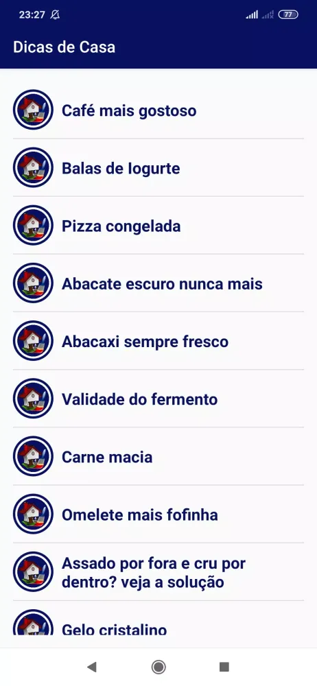 Dicas De Casa Screenshots