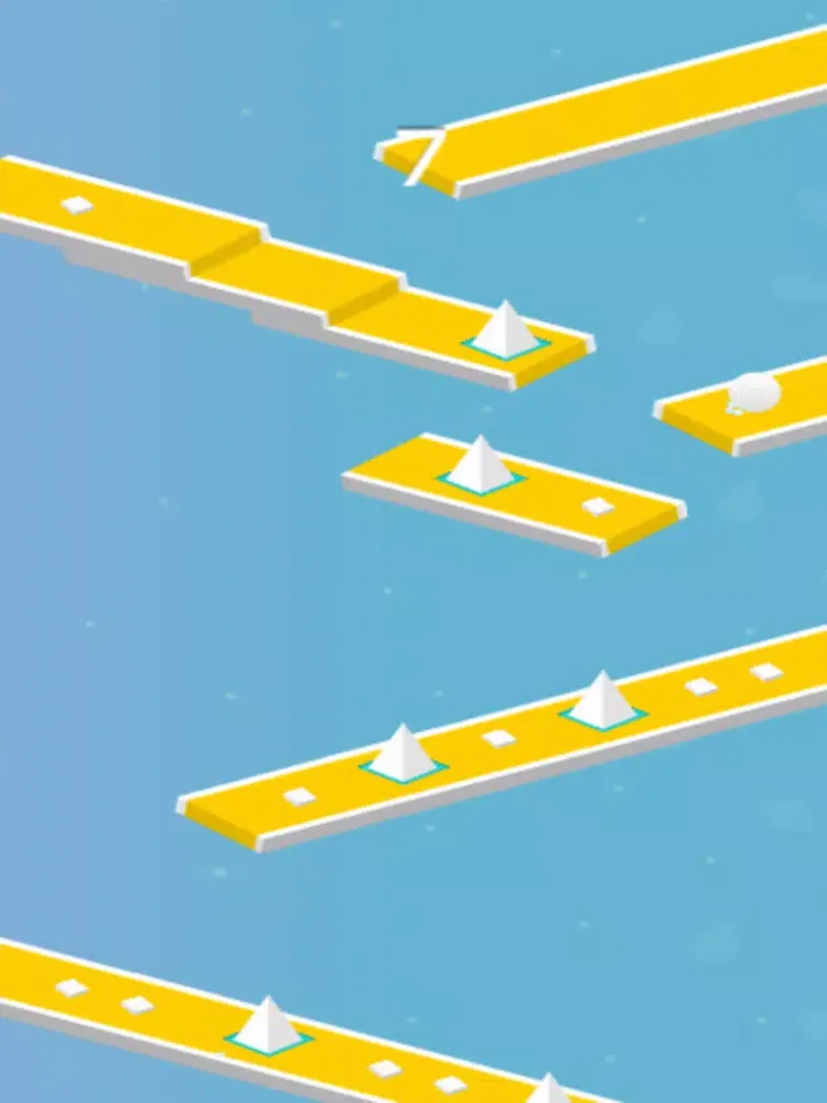 Tangkapan layar Down Ball Jump iPad 