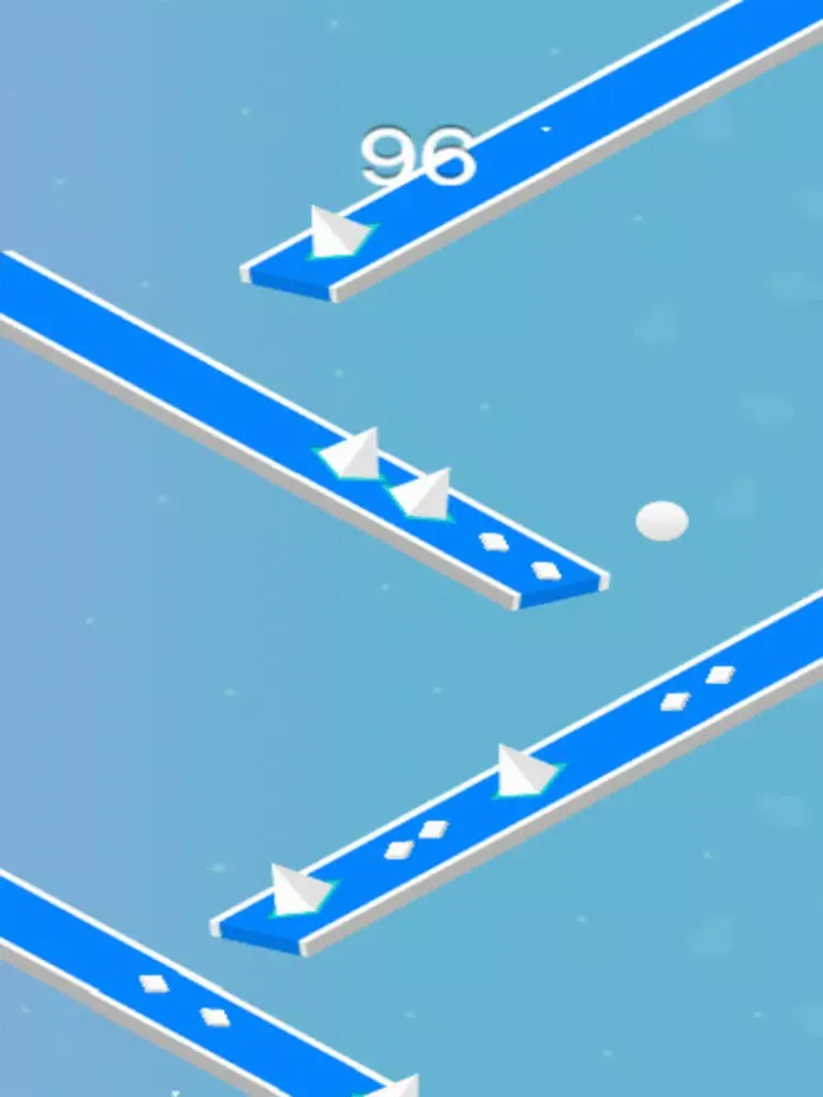Tangkapan layar Down Ball Jump iPad 