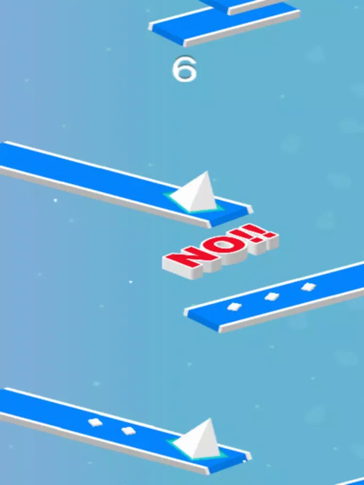 Tangkapan layar Down Ball Jump iPad 