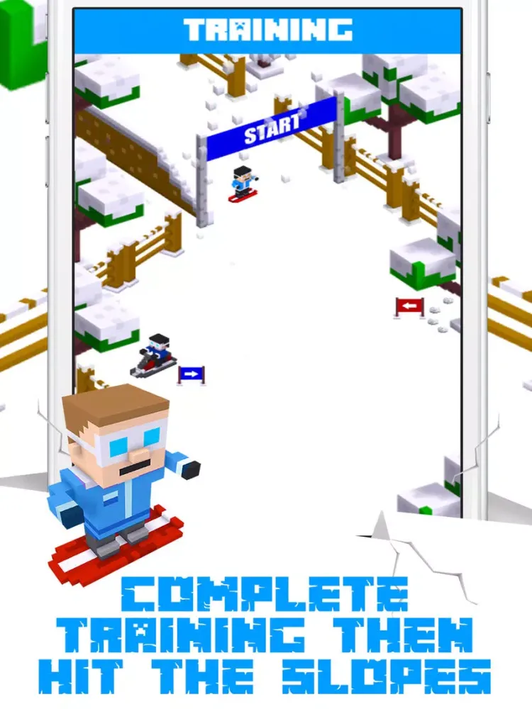 Hit The Slopes iPad  स्क्रीनशॉट