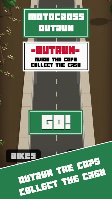 Tangkapan layar Motocross Mini Outrun