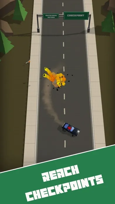 Tangkapan layar Motocross Mini Outrun