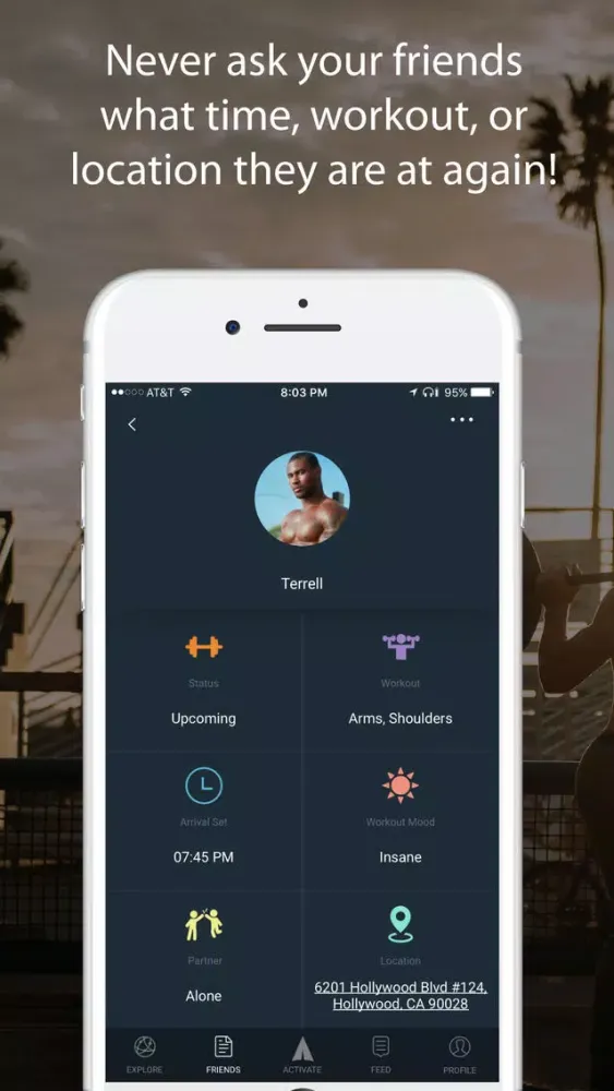 Capturas de tela do FitFlow - Workout Activator