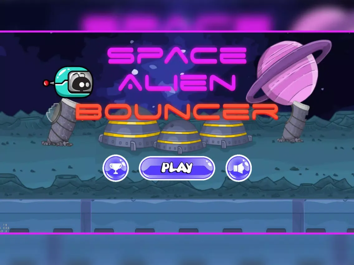 Space Alien Bouncer iPad  سکرین شاٹس