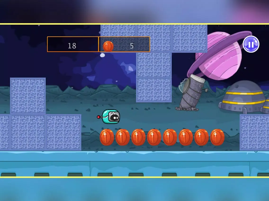 Space Alien Bouncer iPad  سکرین شاٹس