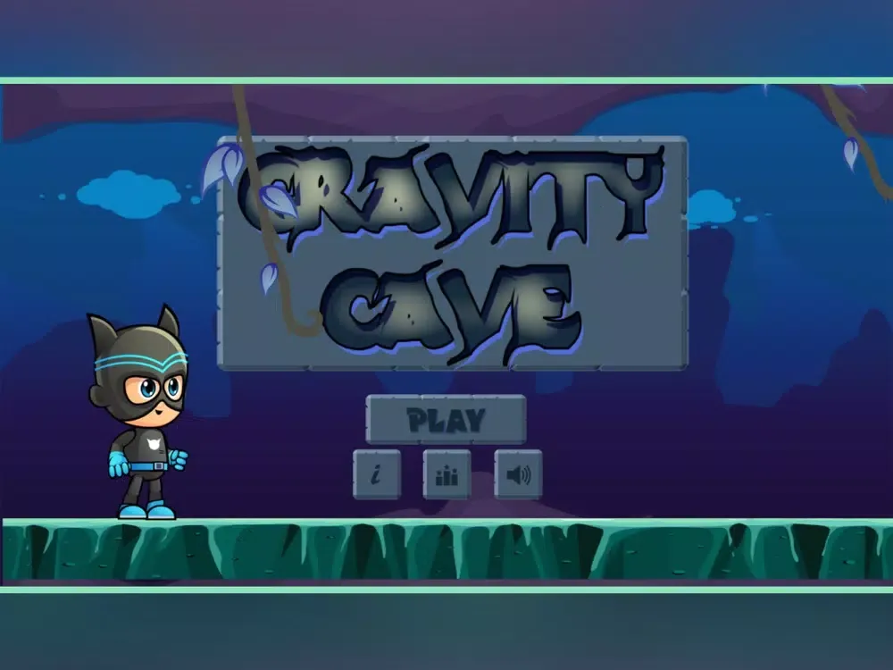 Gravity Cave Runner iPad  سکرین شاٹس
