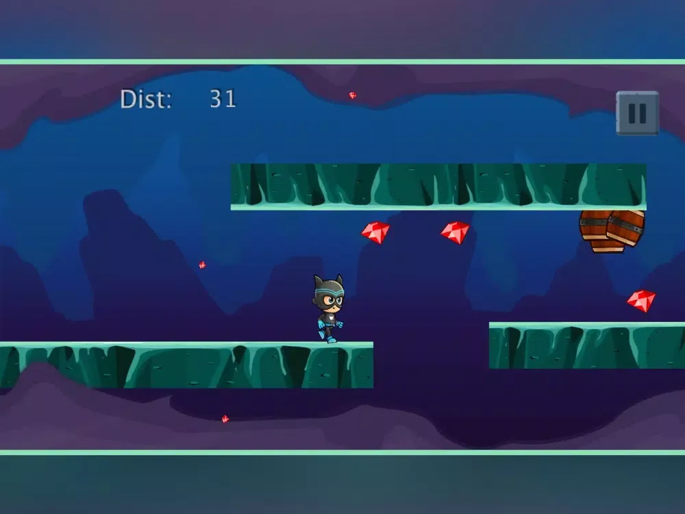 Gravity Cave Runner iPad  سکرین شاٹس