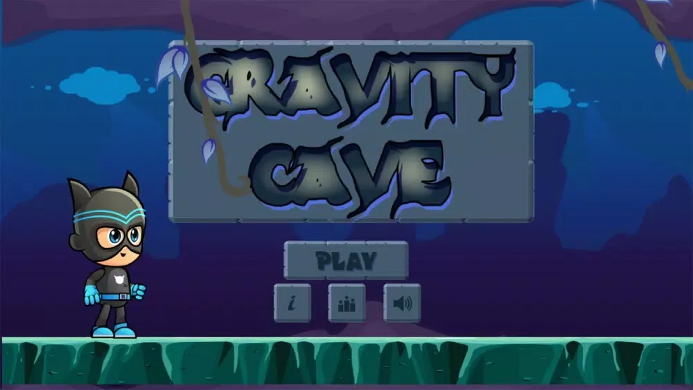 Gravity Cave Runner سکرین شاٹس