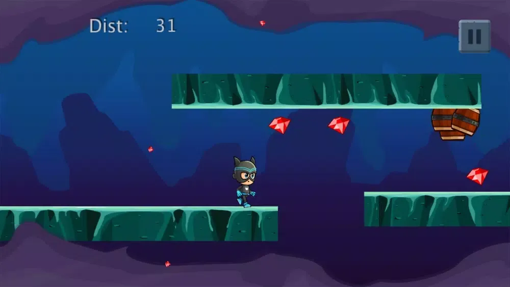 Gravity Cave Runner سکرین شاٹس