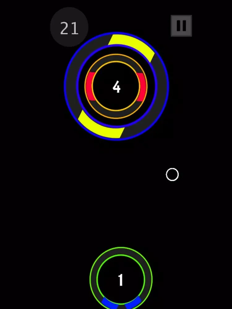 Neon Zig Rush iPad  स्क्रीनशॉट
