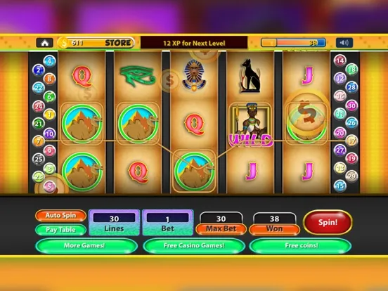 Slots Pharaoh's Way - Big Win Casino iPad  سکرین شاٹس