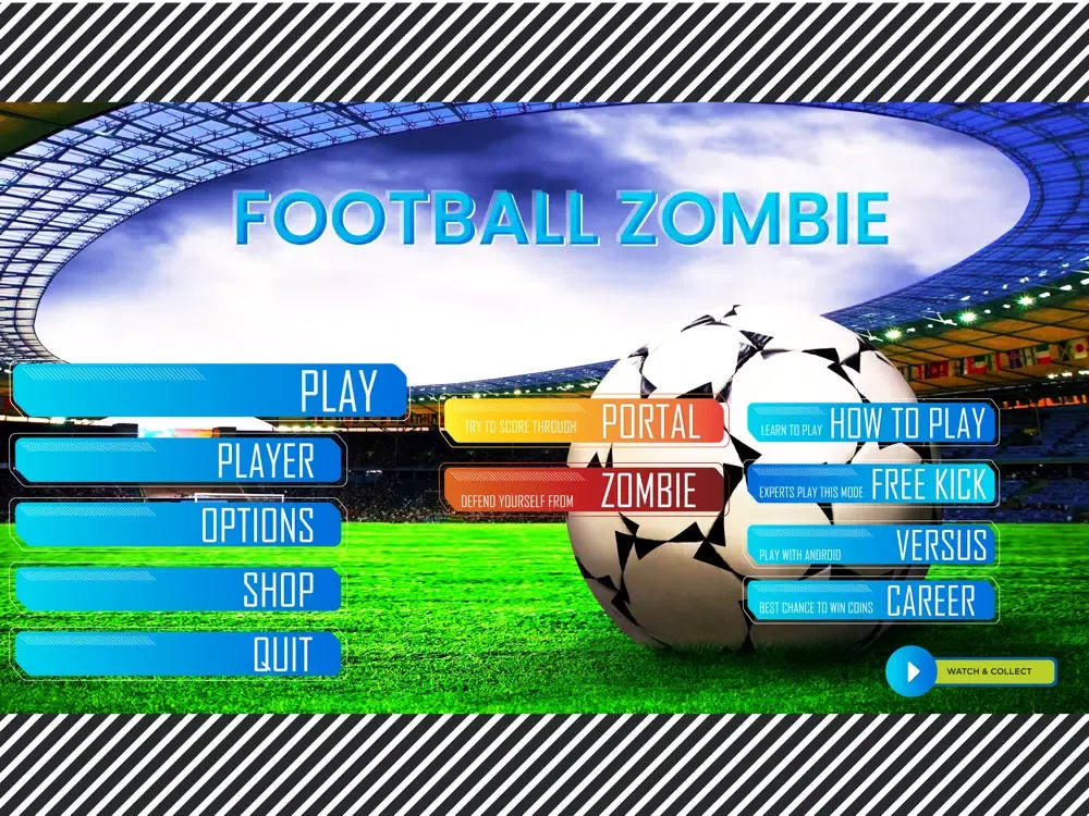 Zrzuty ekranu Football Zombie iPad 