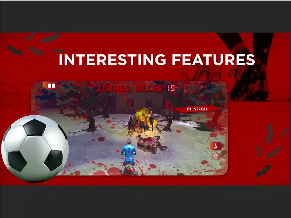 Zrzuty ekranu Football Zombie iPad 