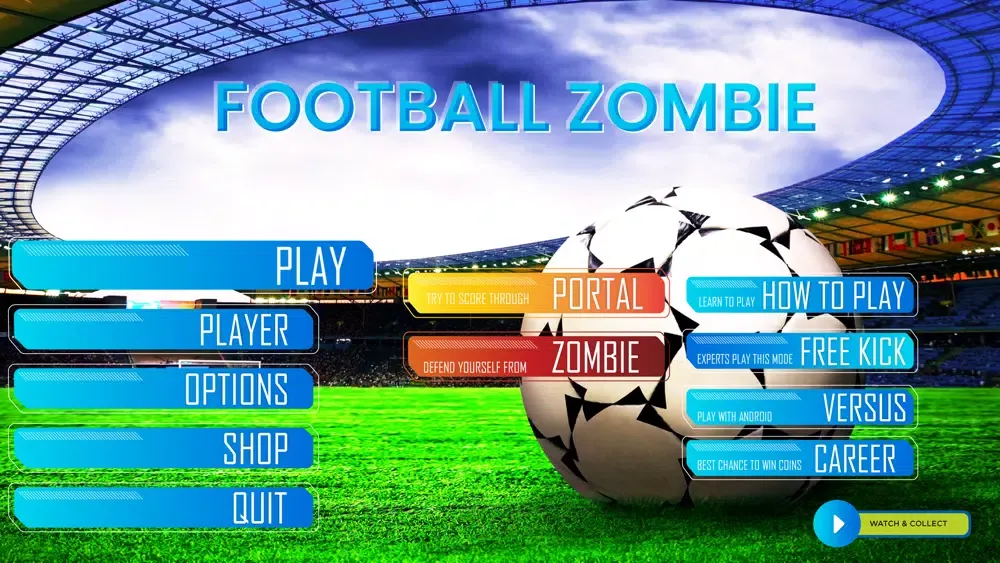 Zrzuty ekranu Football Zombie
