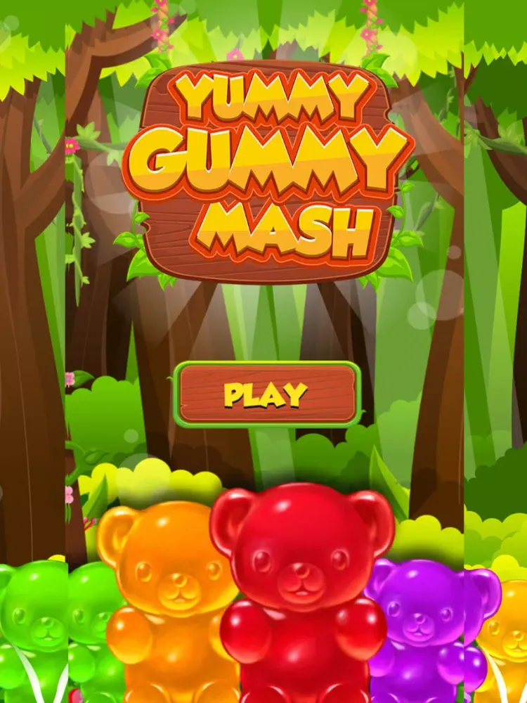 Capturas de pantalla de Yummy Gummy Mash iPad 