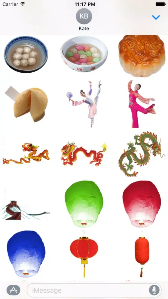 AddASticker Chinese Series سکرین شاٹس