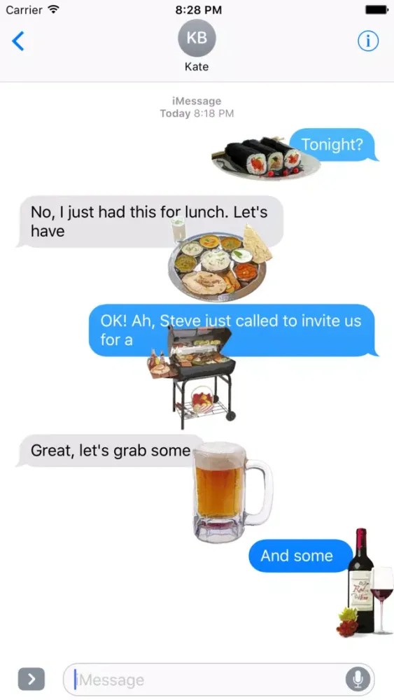 AddASticker Food Series應用截圖