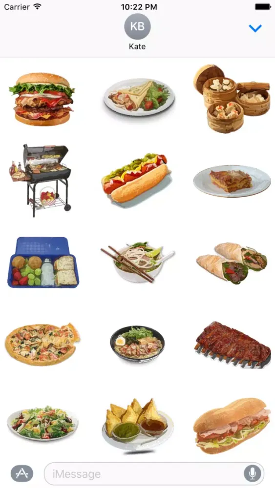 AddASticker Food Series應用截圖