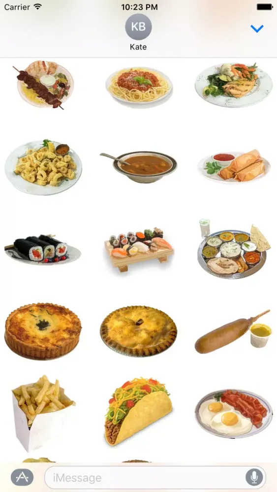 AddASticker Food Series應用截圖