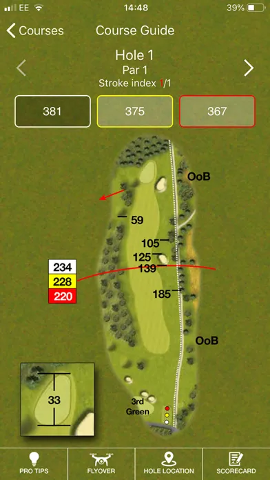 Ảnh chụp màn hình của Gaudet Luce Golf Visitors App