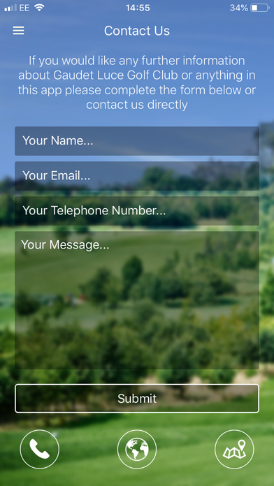 Ảnh chụp màn hình của Gaudet Luce Golf Visitors App