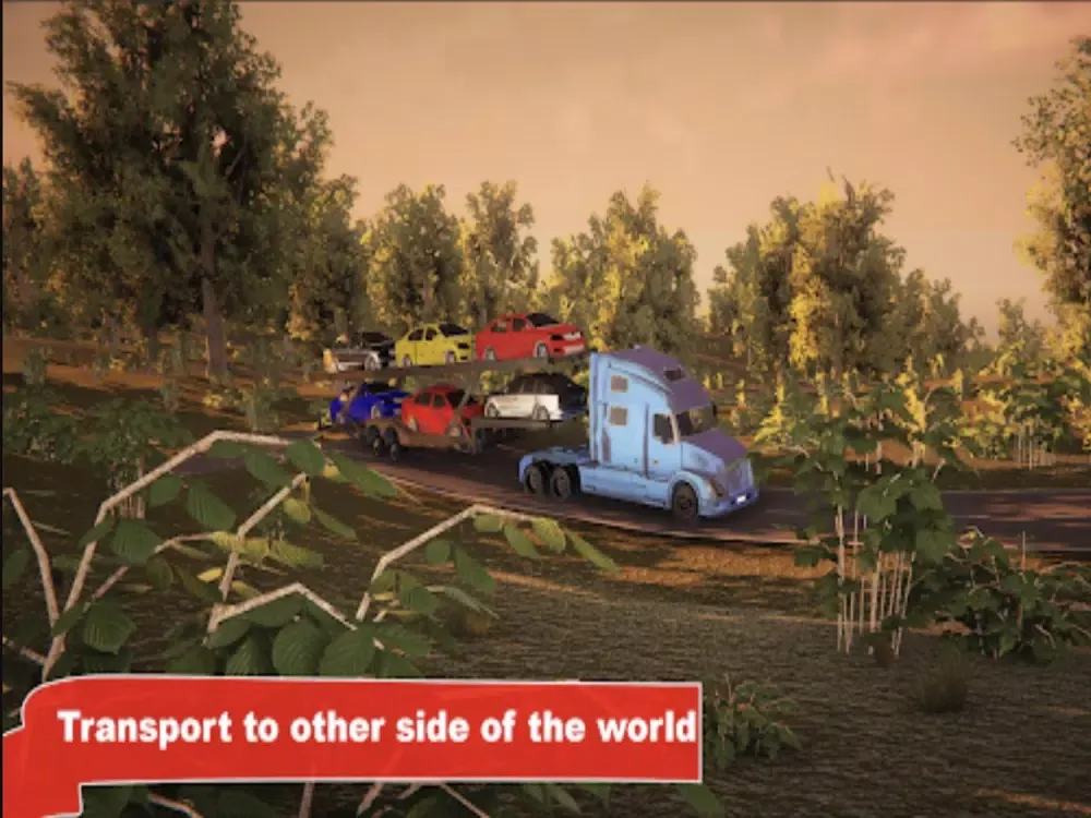 تصاویر USA Truck Transport Simulator iPad 