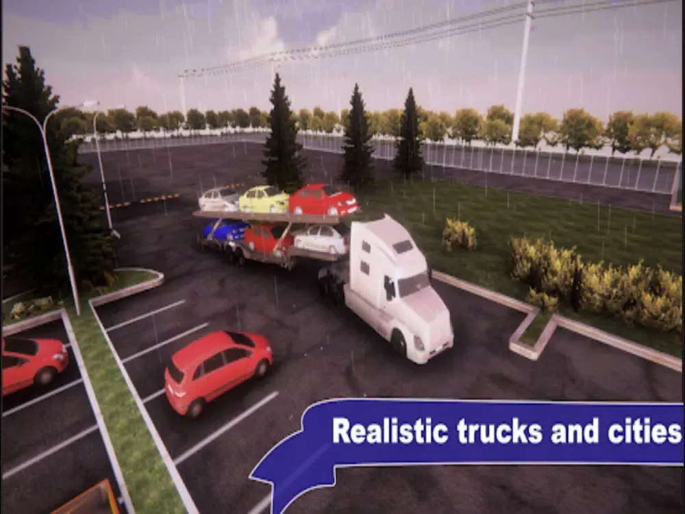 تصاویر USA Truck Transport Simulator iPad 