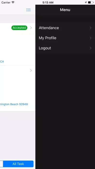 Tangkapan layar ADiTaaS Field Service