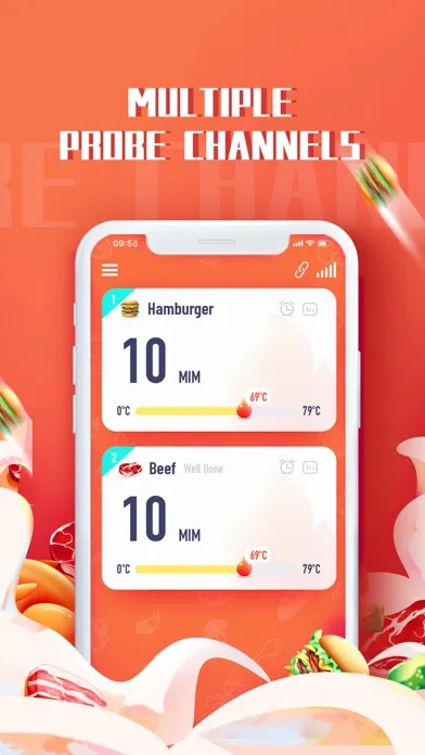Capturas de tela do BBQ Tracker Pro