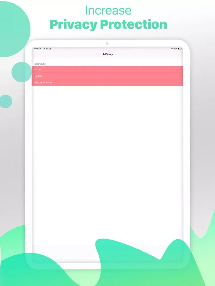 ภาพหน้าจอของ AdVanish - Block Ads & Privacy iPad 