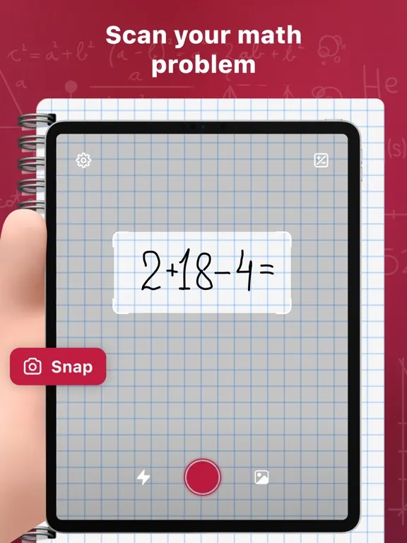 Photosolve - Math Photo App iPad  Ekran Görüntüleri