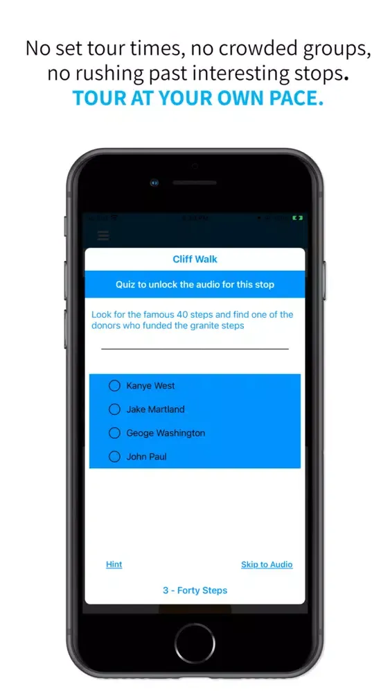 Cliff Walk Scavenger Hunt سکرین شاٹس