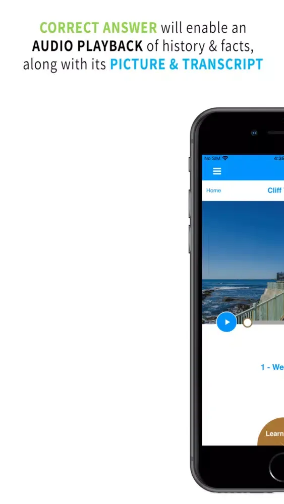Cliff Walk Scavenger Hunt سکرین شاٹس